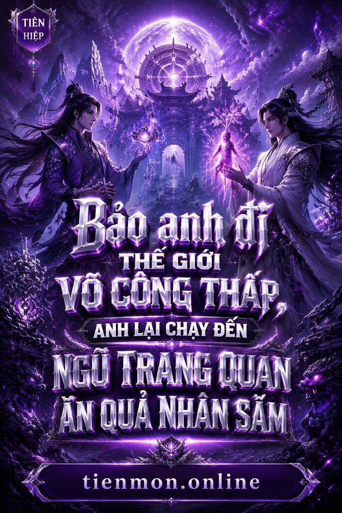 Bảo anh đi thế giới võ công thấp, anh lại chạy đến Ngũ Trang Quan ăn quả nhân sâm