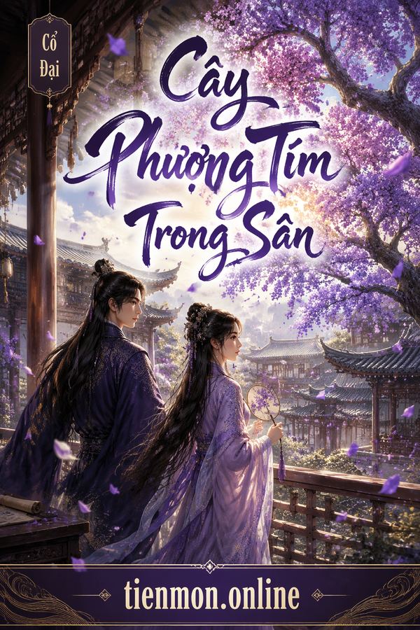Cây Phượng Tím Trong Sân