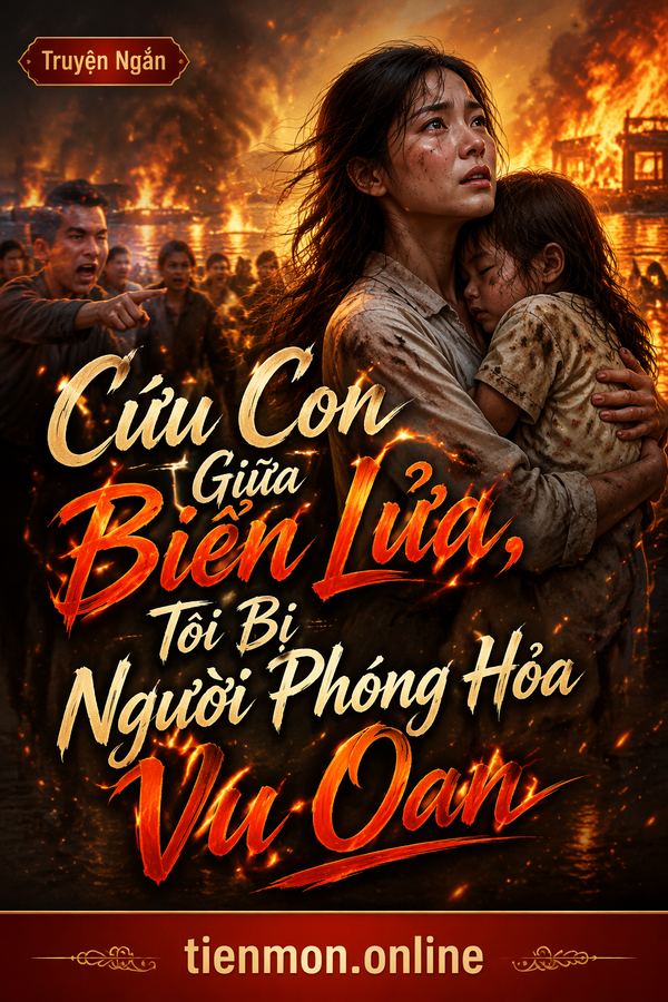 Cứu Con Giữa Biển Lửa, Tôi Bị Người Phóng Hỏa Vu Oan