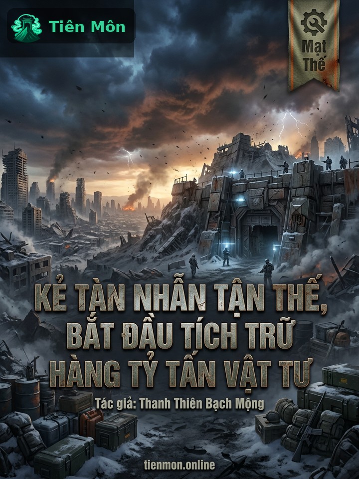 Kẻ tàn nhẫn tận thế, bắt đầu tích trữ hàng tỷ tấn vật tư