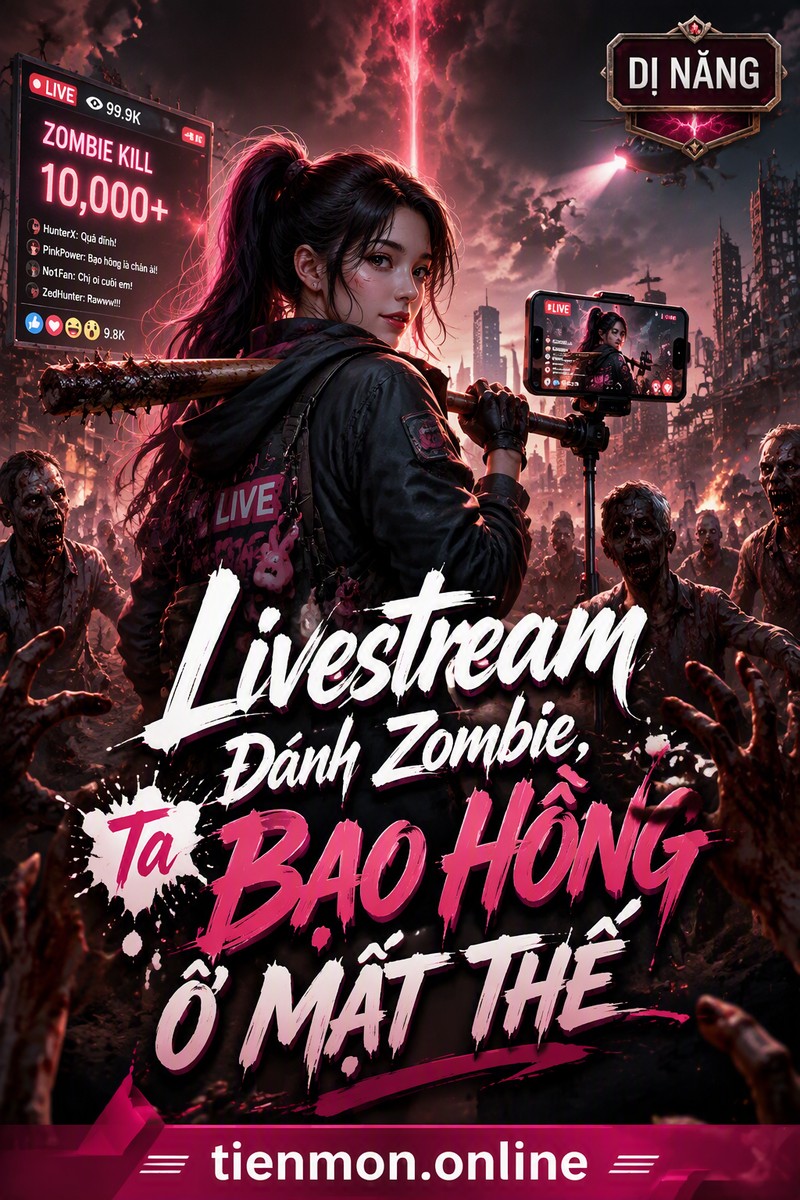 Livestream Đánh Zombie, Ta Bạo Hồng Ở Mạt Thế