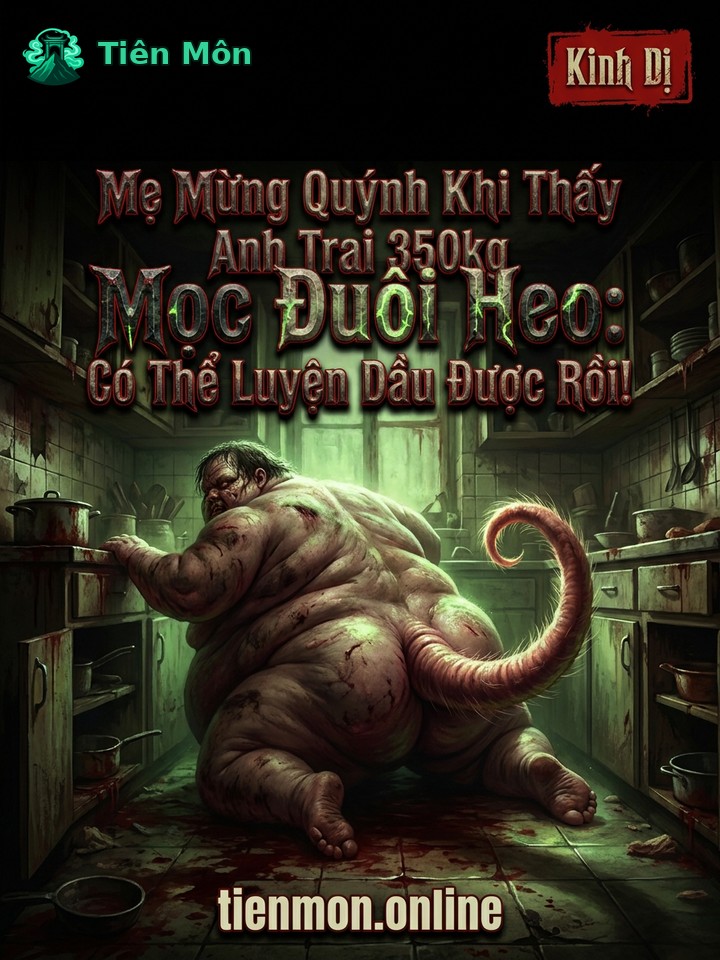 Mẹ Mừng Quýnh Khi Thấy Anh Trai 350kg Mọc Đuôi Heo: Có Thể Luyện Dầu Được Rồi!