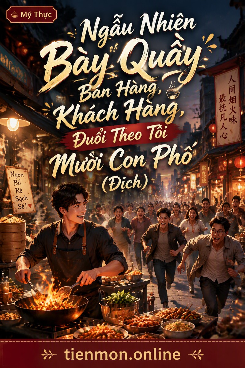 Ngẫu Nhiên Bày Quầy Bán Hàng, Khách Hàng Đuổi Theo Tôi Mười Con Phố (Dịch)