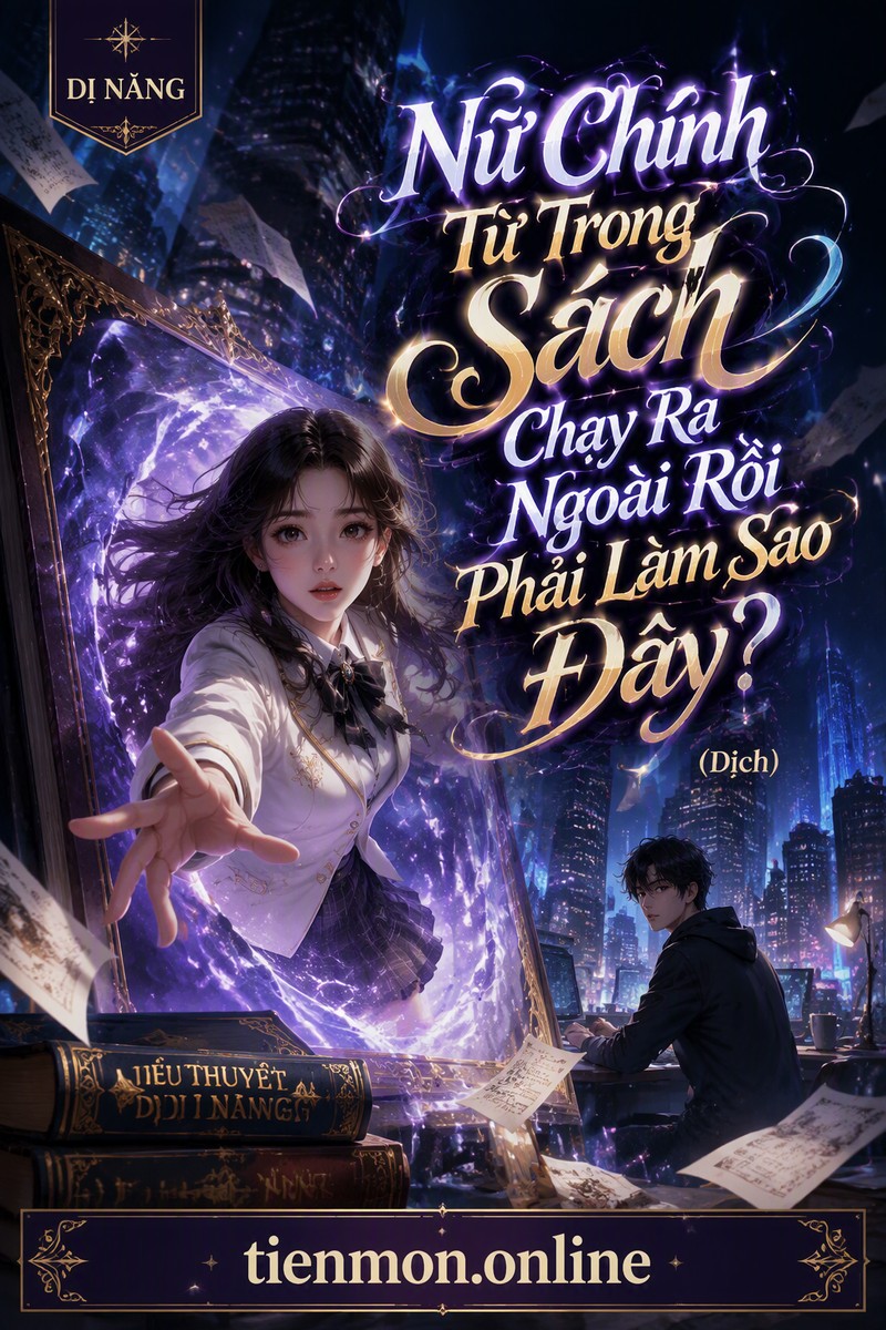 Nữ Chính Từ Trong Sách Chạy Ra Ngoài Rồi Phải Làm Sao Đây? (Dịch)