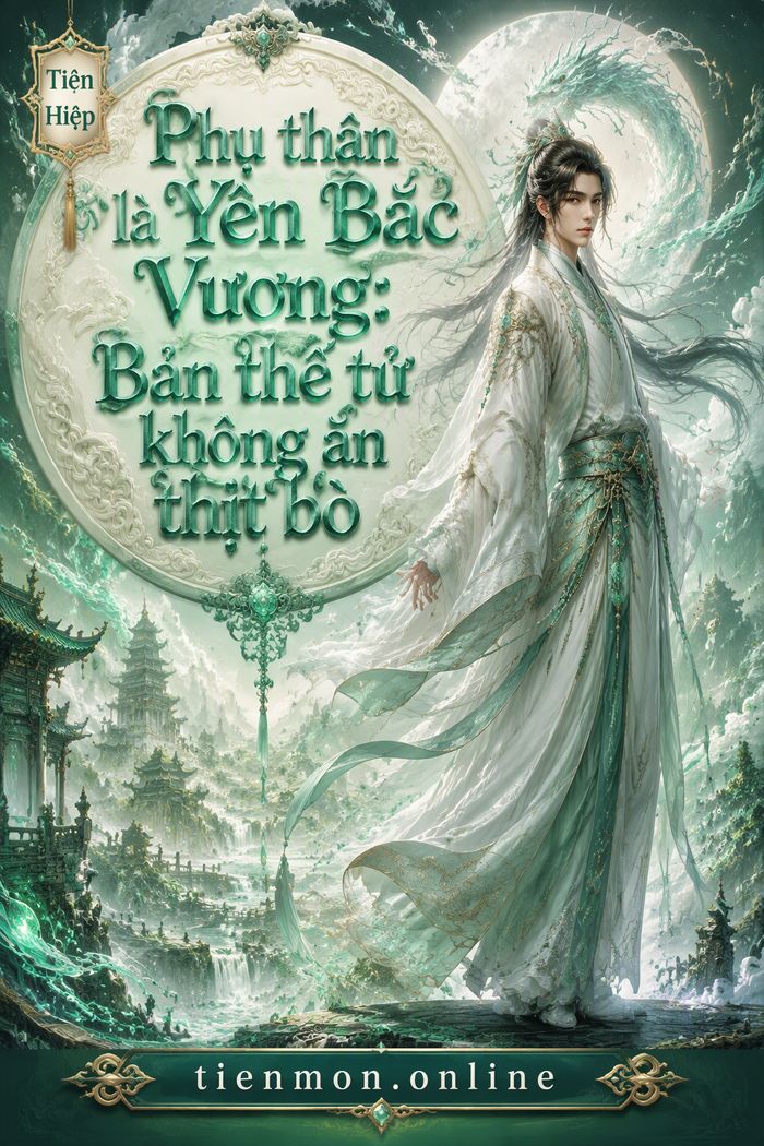Bìa Phụ thân là Yên Bắc Vương: Bản thế tử không ăn thịt bò