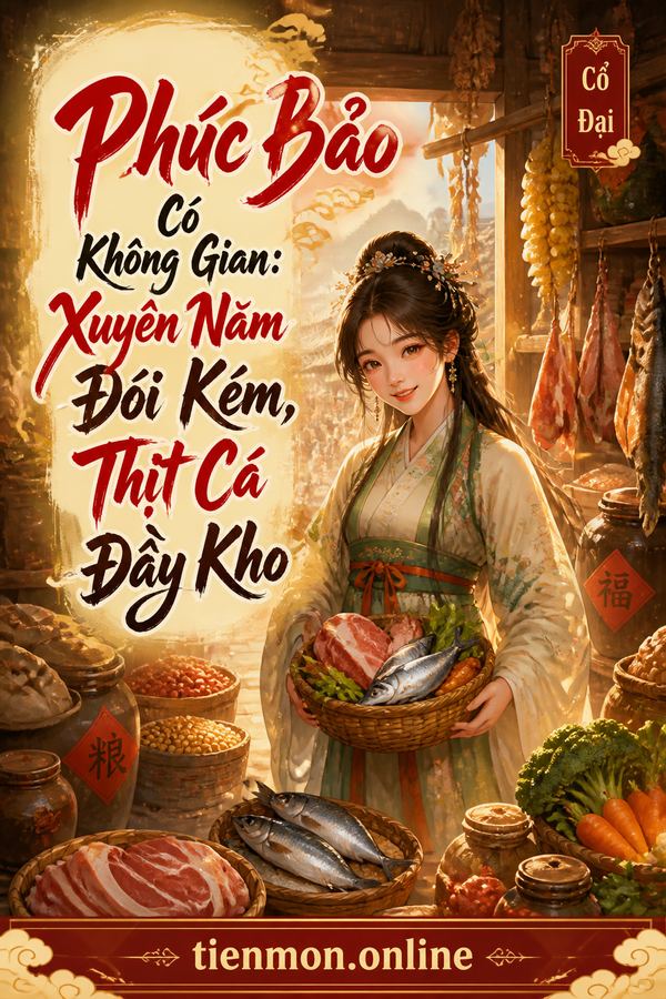 Phúc Bảo Có Không Gian: Xuyên Năm Đói Kém, Thịt Cá Đầy Kho