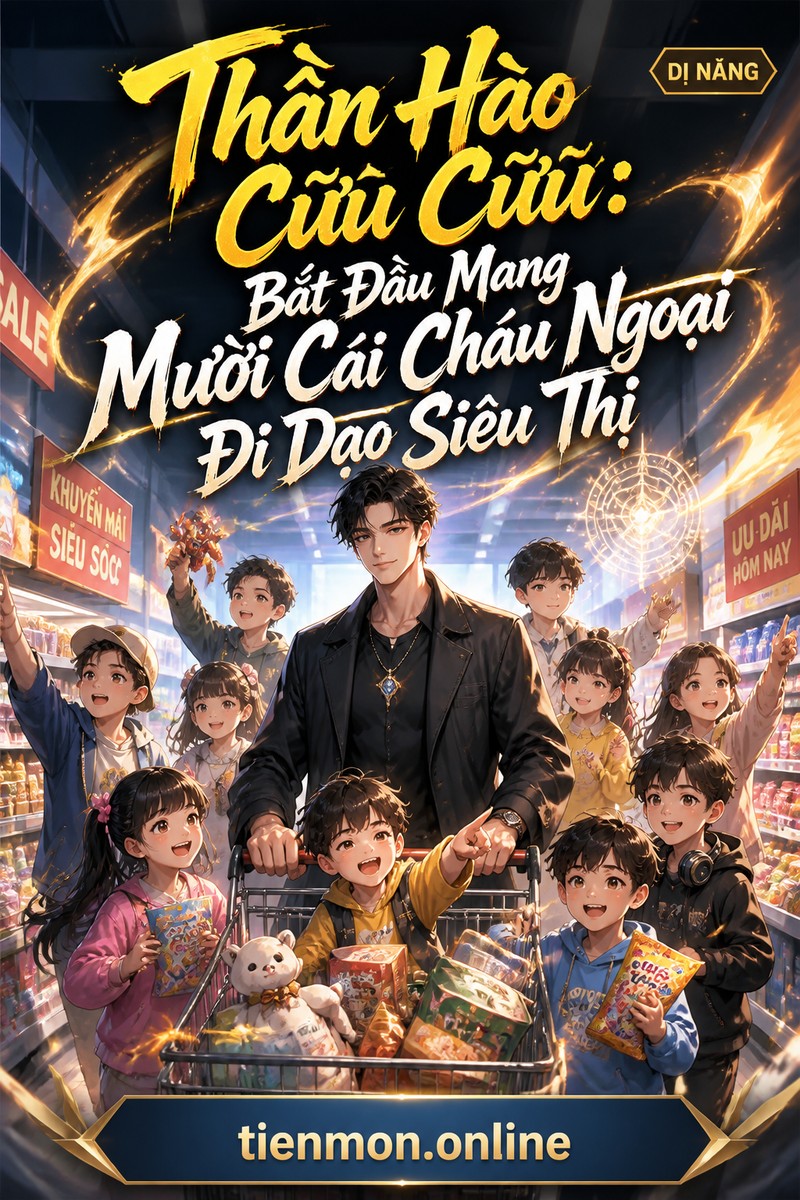 Thần Hào Cữu Cữu: Bắt Đầu Mang Mười Cái Cháu Ngoại Đi Dạo Siêu Thị