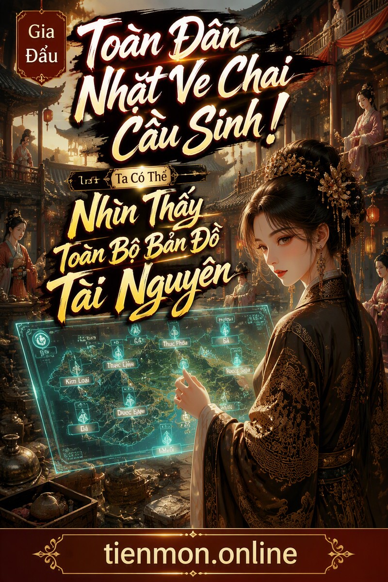 Toàn Dân Nhặt Ve Chai Cầu Sinh! Ta Có Thể Nhìn Thấy Toàn Bộ Bản Đồ Tài Nguyên
