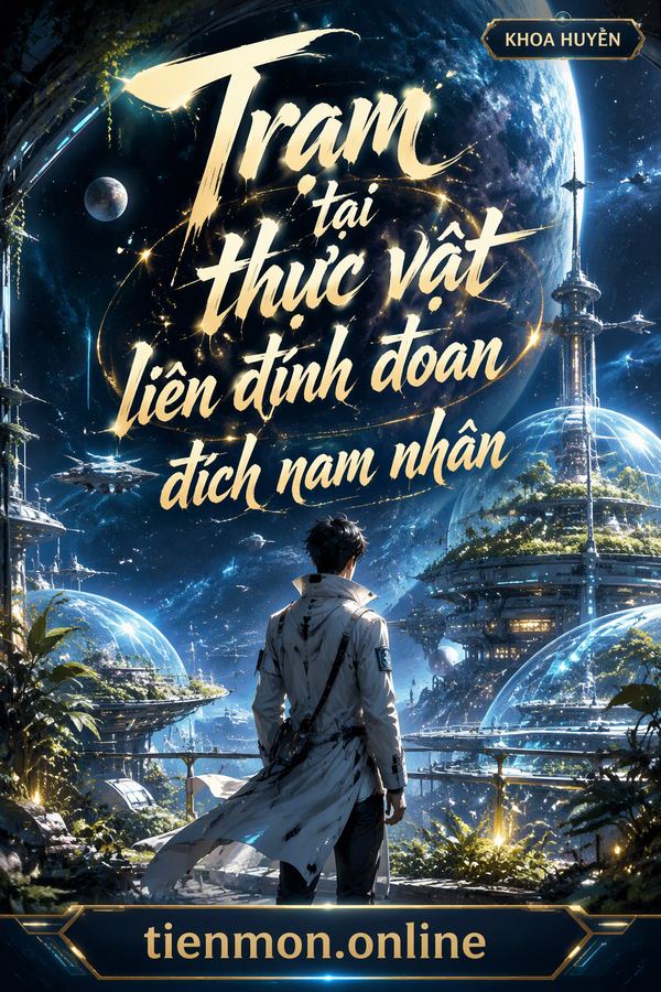 Trạm tại thực vật liên đính đoan đích nam nhân