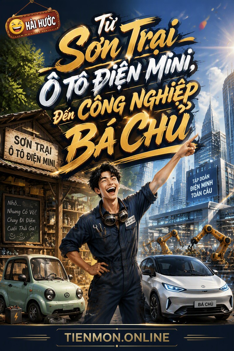 Từ Sơn Trại Ô Tô Điện Mini, Đến Công Nghiệp Bá Chủ