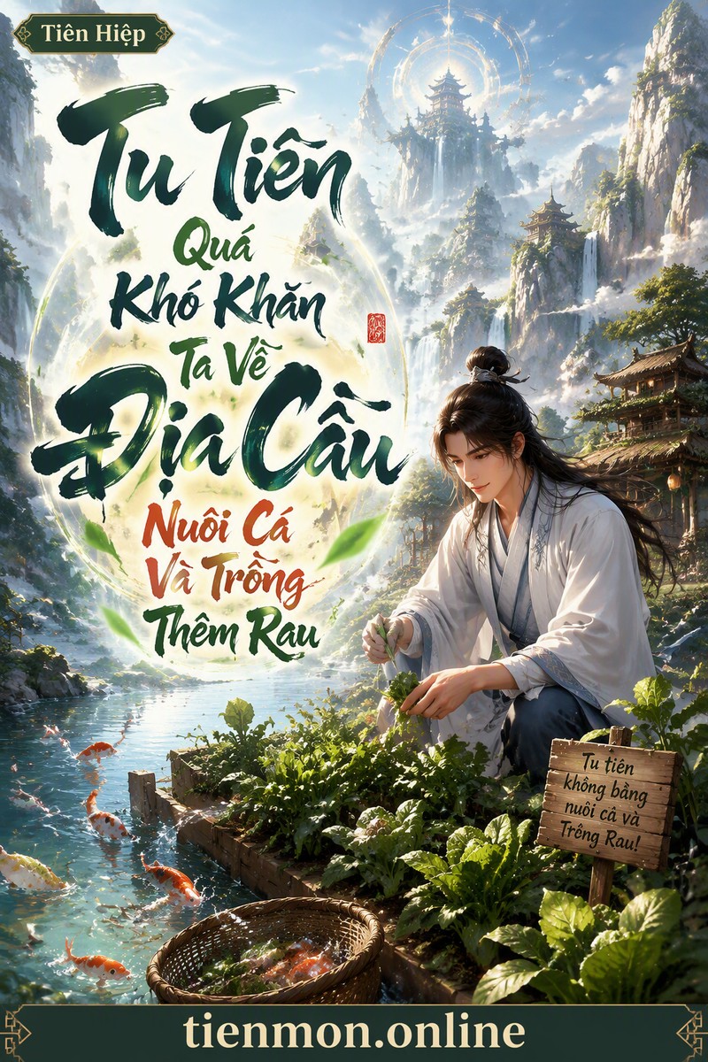 Tu Tiên Quá Khó Khăn Ta Về Địa Cầu Nuôi Cá Và Trồng Thêm Rau