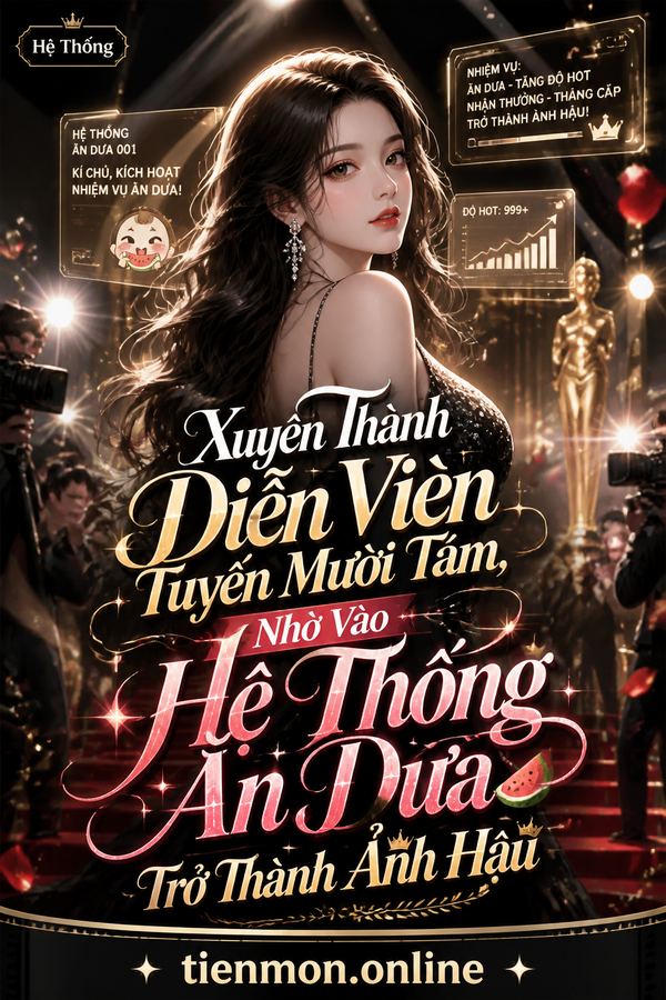 Xuyên Thành Diễn Viên Tuyến Mười Tám, Nhờ Vào Hệ Thống Ăn Dưa Trở Thành Ảnh Hậu